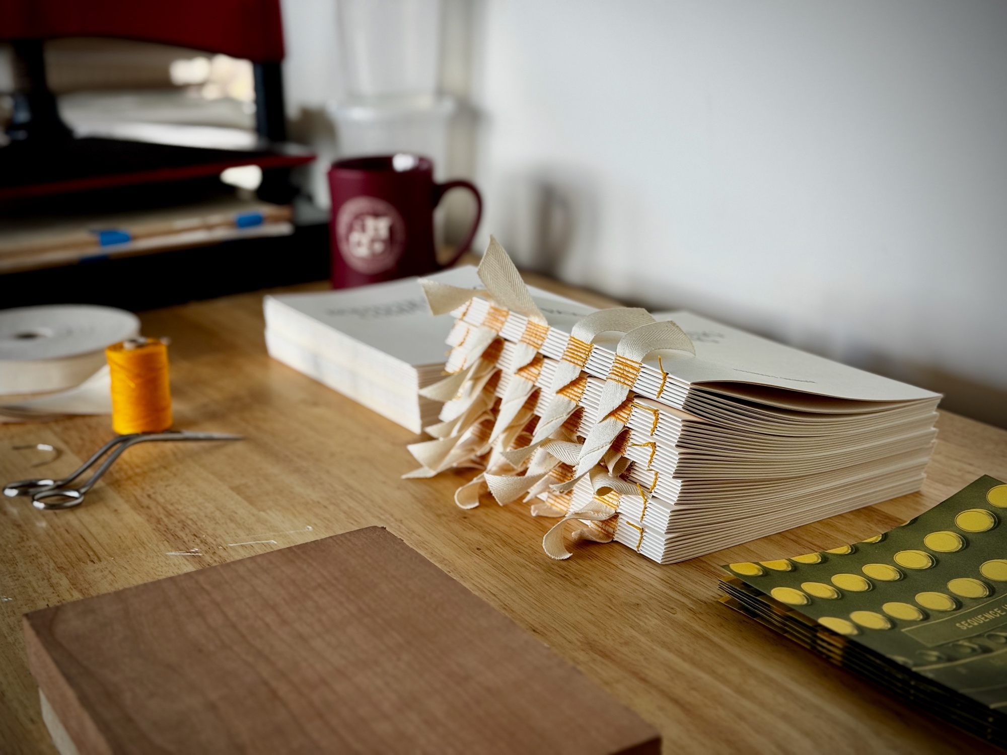 Stack of text blocks